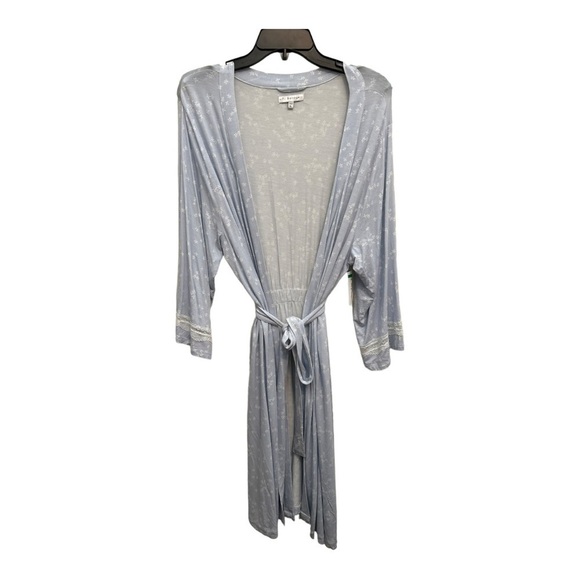 PJ salvage flower print Self Tie Robe - Picture 3 of 16